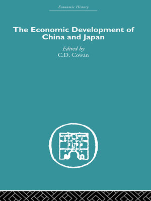 cover image of Economic Development of China and Japan